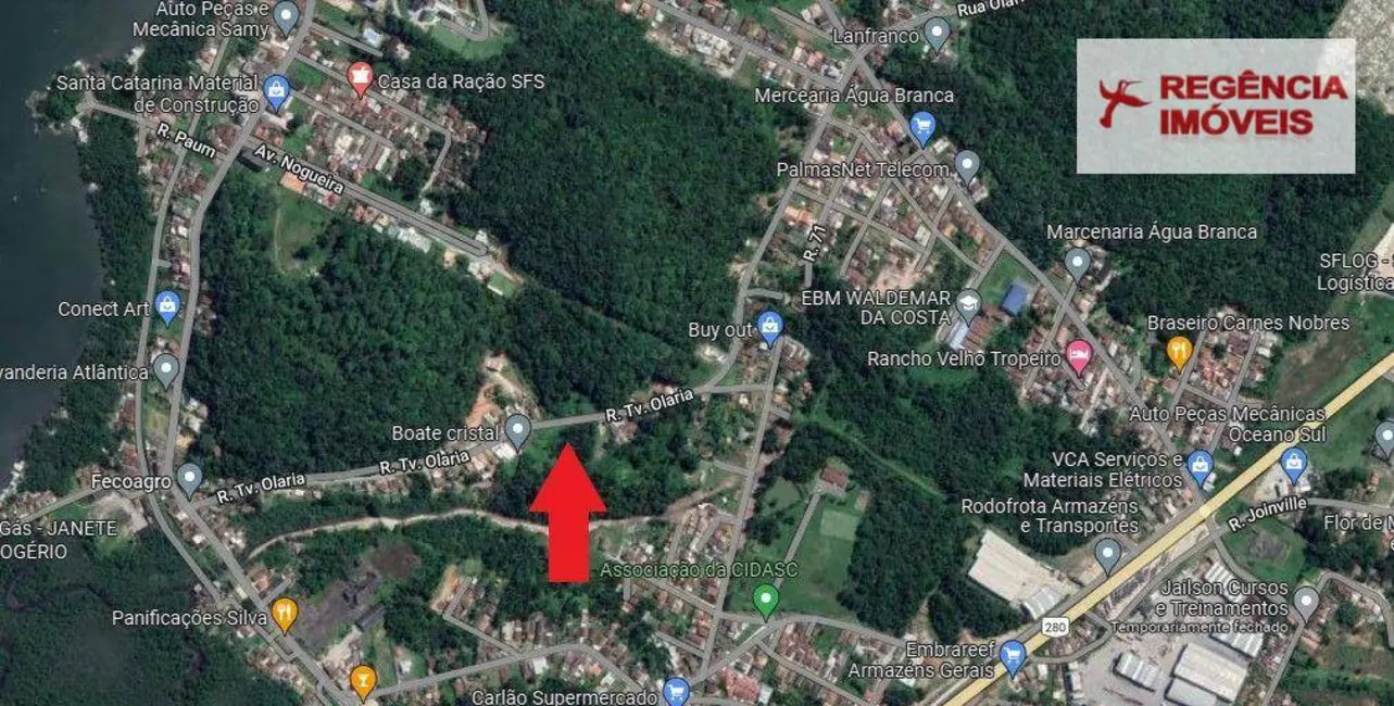 Foto 2 de Sala Comercial à venda, 28000m2 em Sao Francisco Do Sul - SC