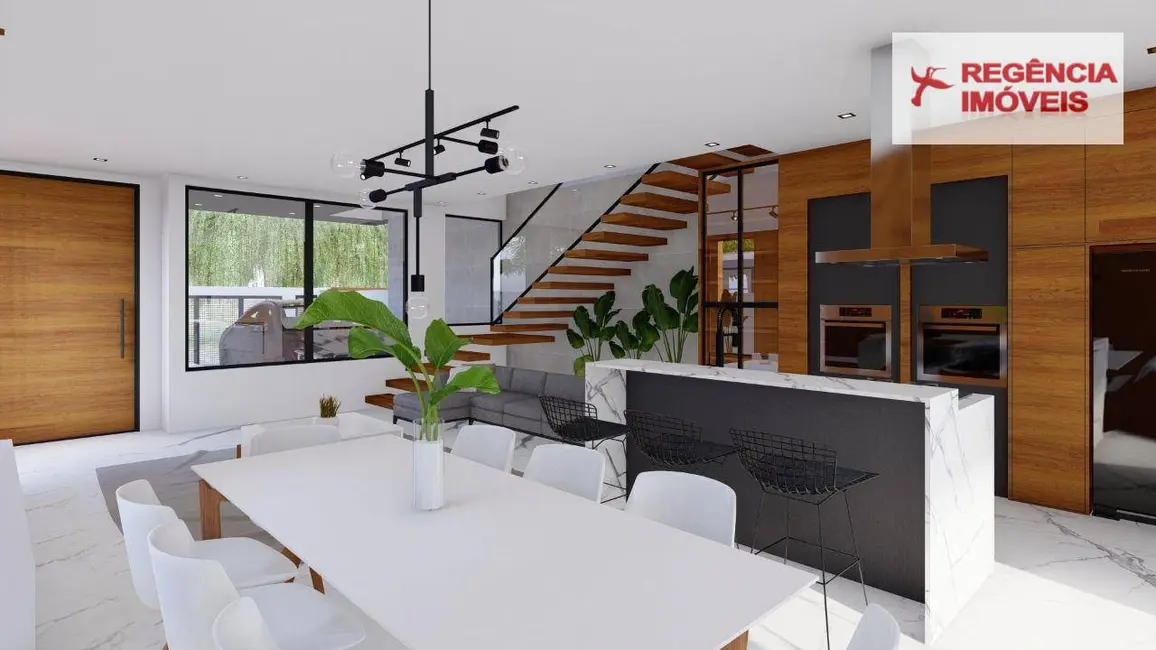 Foto 3 de Casa de Condomínio com 3 quartos à venda, 220m2 em Santo Antônio, Joinville - SC