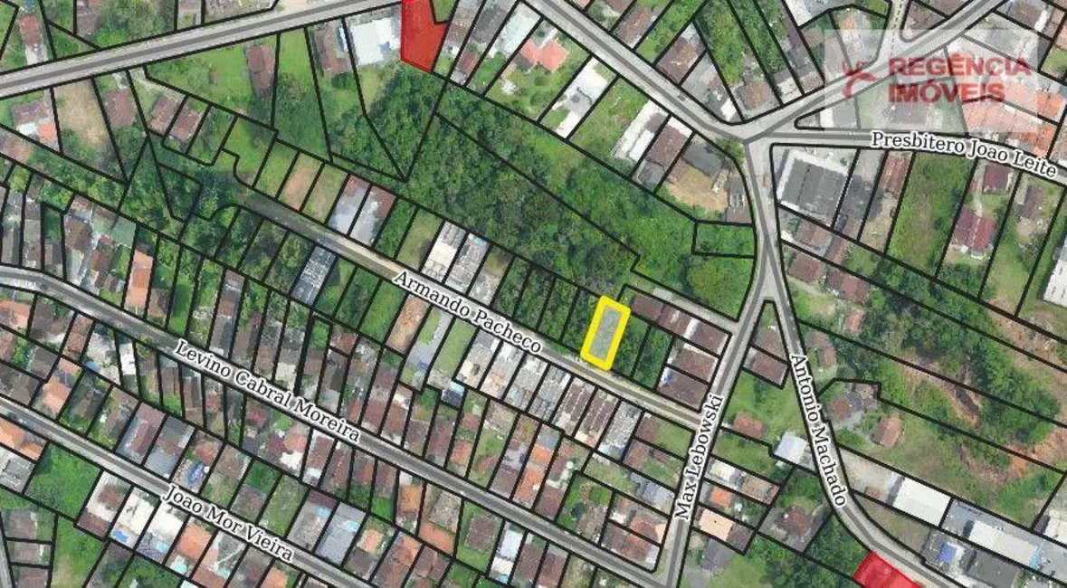 Foto 1 de Terreno / Lote à venda, 377m2 em Sao Francisco Do Sul - SC