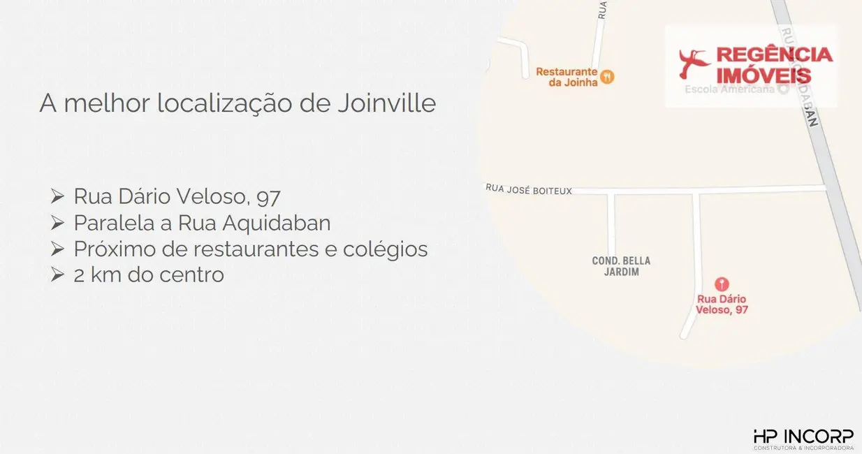 Foto 3 de Casa de Condomínio com 3 quartos à venda, 178m2 em Glória, Joinville - SC