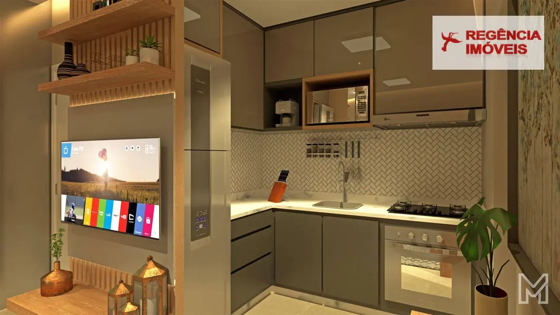 Foto 7 de Apartamento com 2 quartos à venda, 53m2 em Fátima, Joinville - SC