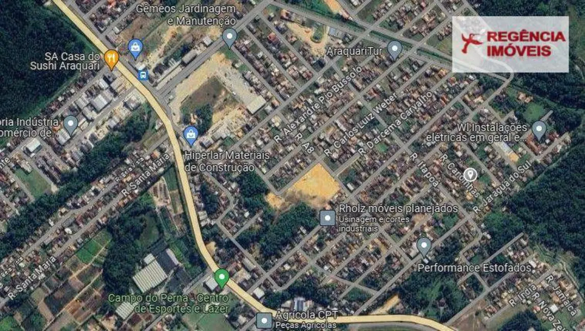 Terreno / Lote à venda, 325m2 em Araquari - SC - imagem 3 Foto 3 de Terreno / Lote à venda, 325m2 em Araquari - SC