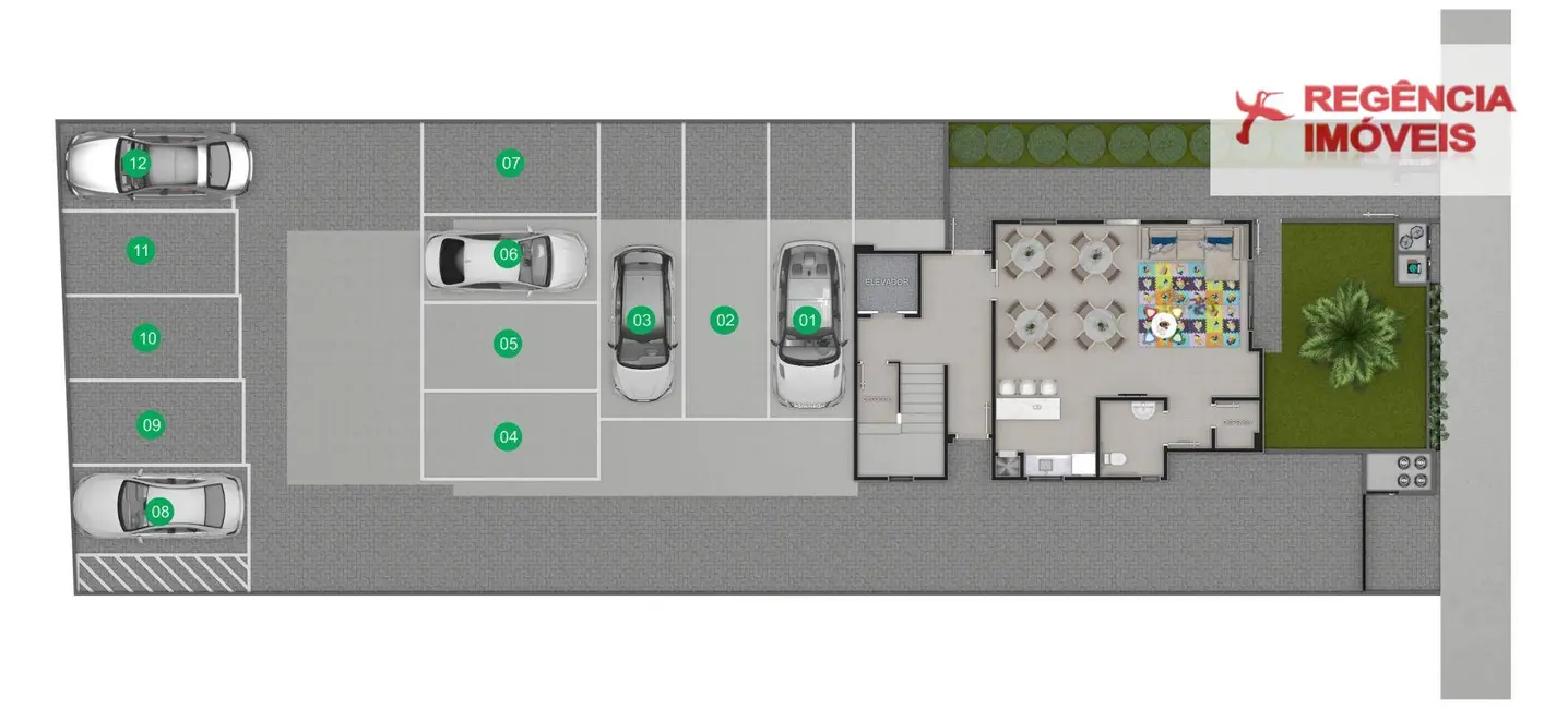 Foto 5 de Apartamento com 2 quartos à venda, 83m2 em Costa e Silva, Joinville - SC