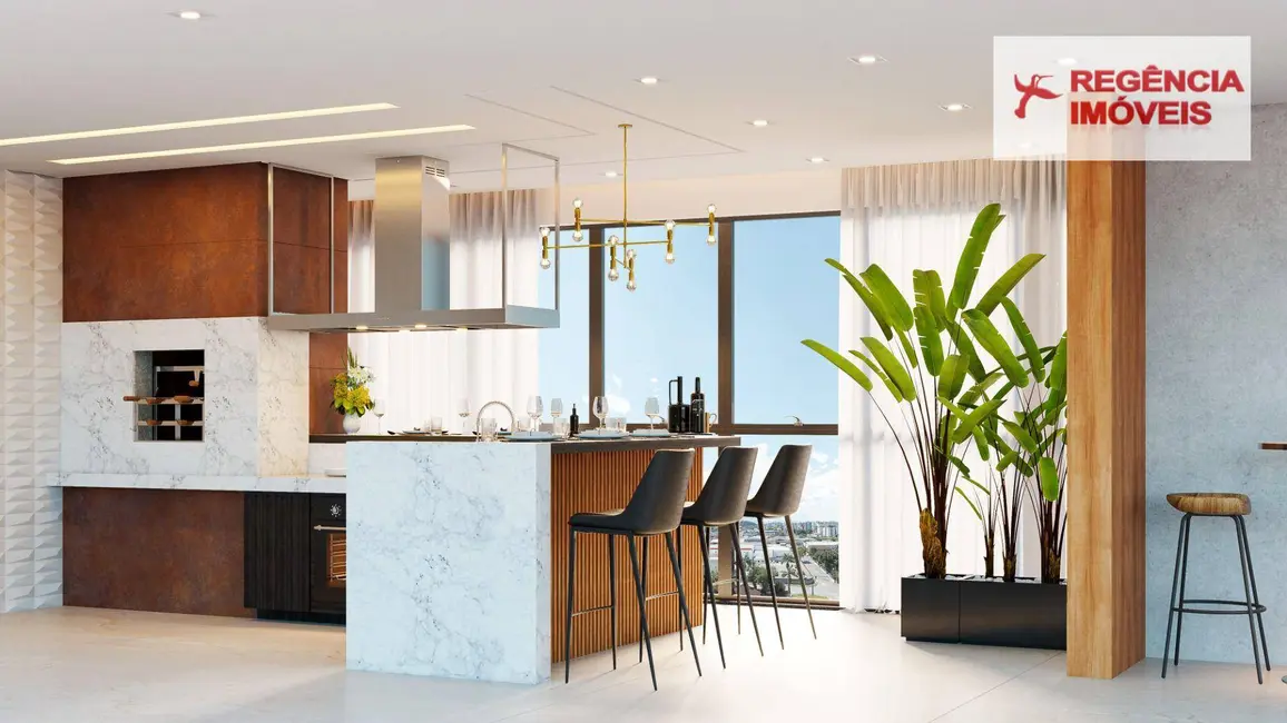 Foto 2 de Apartamento com 3 quartos à venda, 205m2 em América, Joinville - SC