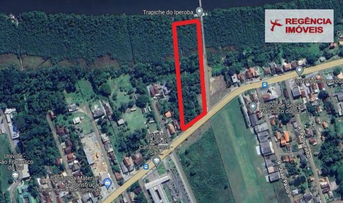 Foto 1 de Sala Comercial à venda, 10000m2 em Sao Francisco Do Sul - SC