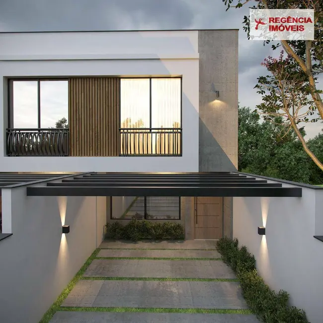 Foto 1 de Casa de Condomínio com 3 quartos à venda, 115m2 em Saguaçu, Joinville - SC
