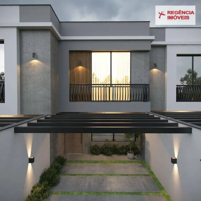 Foto 2 de Casa de Condomínio com 3 quartos à venda, 115m2 em Saguaçu, Joinville - SC