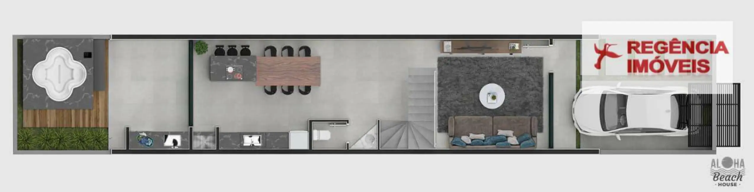 Foto 5 de Casa de Condomínio com 3 quartos à venda, 132m2 em Sao Francisco Do Sul - SC