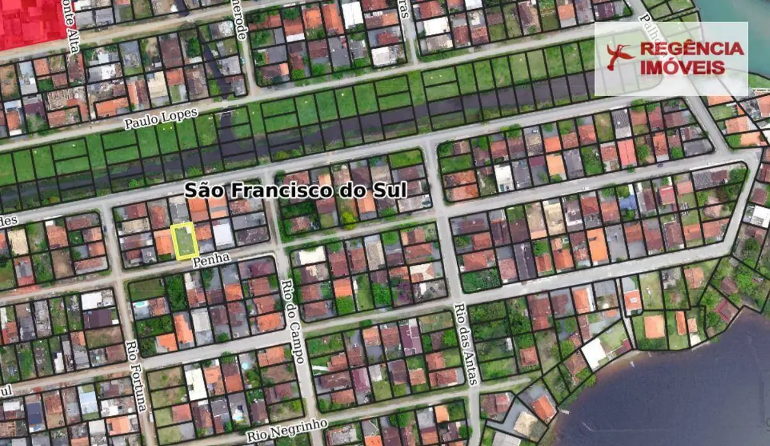Foto 9 de Terreno / Lote à venda, 260m2 em Sao Francisco Do Sul - SC