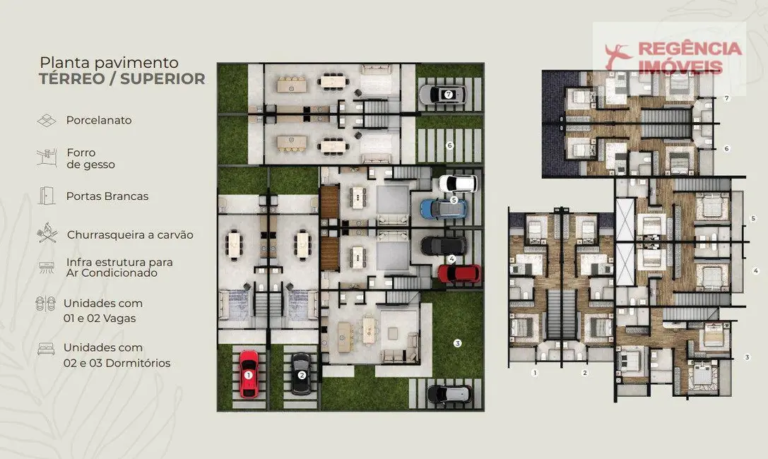 Foto 5 de Casa de Condomínio com 3 quartos à venda, 80m2 em Sao Francisco Do Sul - SC