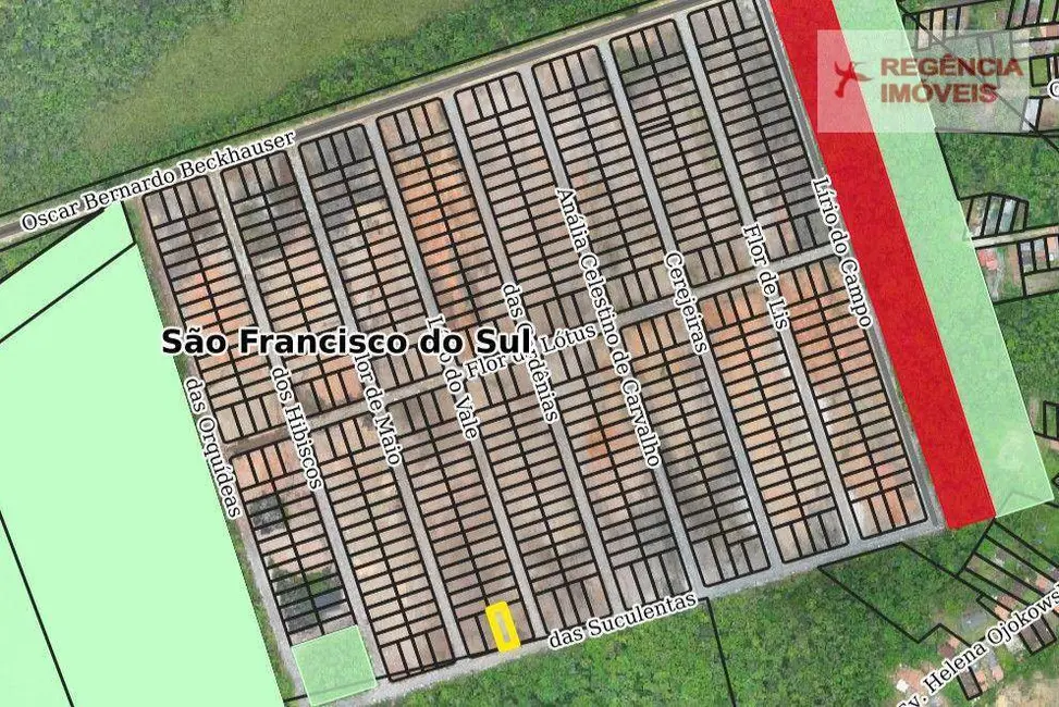 Foto 4 de Terreno / Lote à venda, 465m2 em Sao Francisco Do Sul - SC