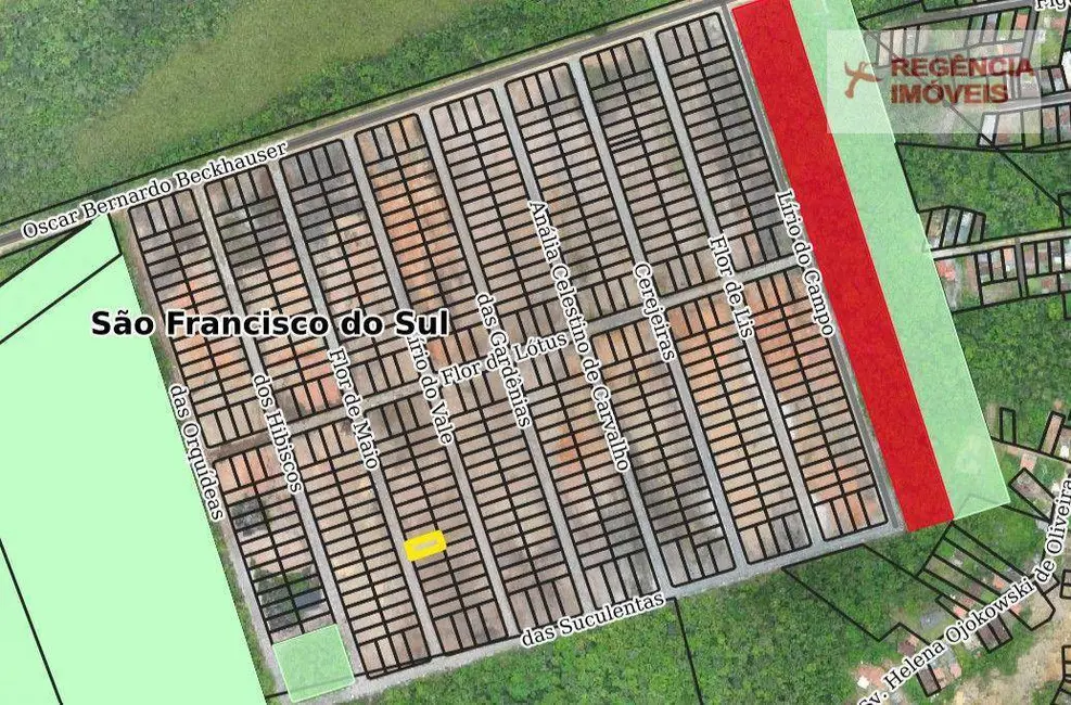 Foto 3 de Terreno / Lote à venda, 360m2 em Sao Francisco Do Sul - SC