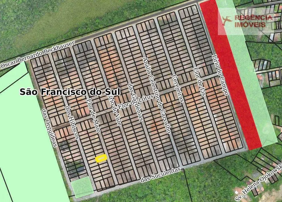Foto 4 de Terreno / Lote à venda, 360m2 em Sao Francisco Do Sul - SC