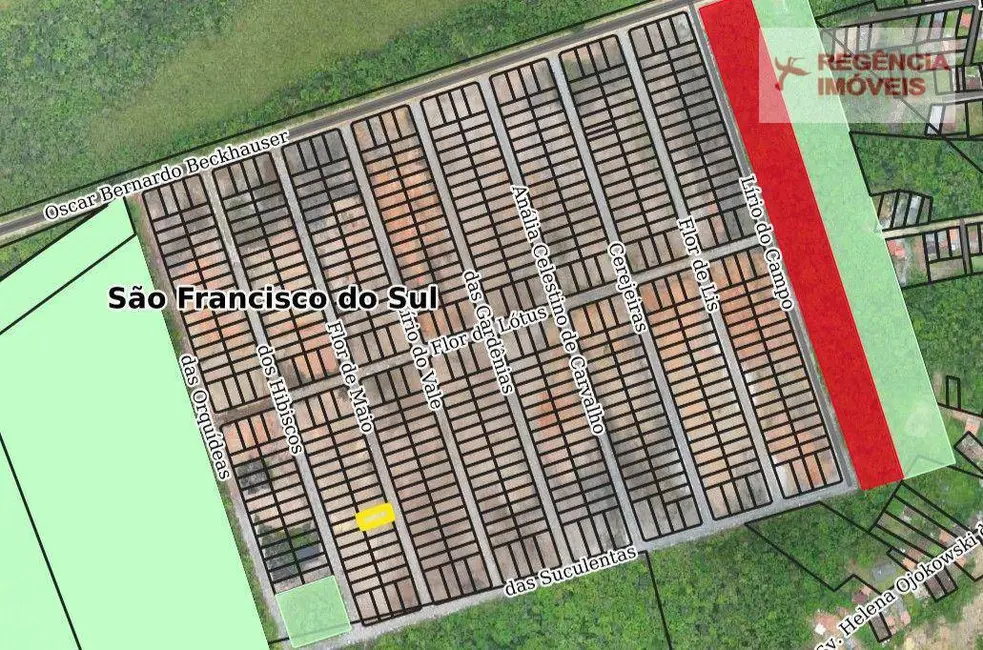 Foto 4 de Terreno / Lote à venda, 360m2 em Sao Francisco Do Sul - SC