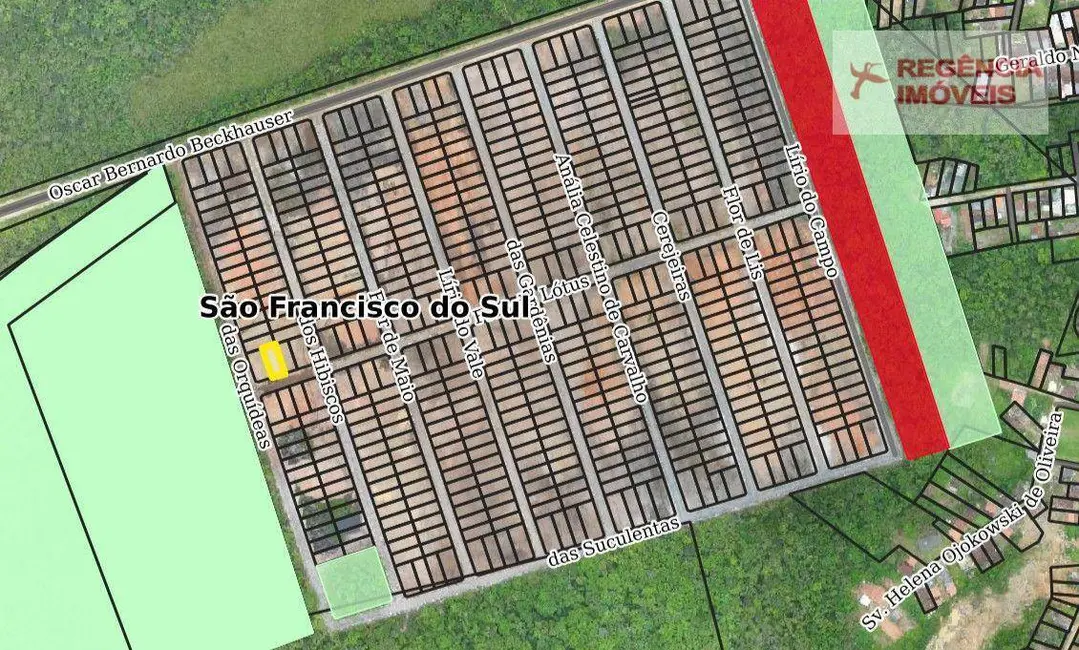 Foto 3 de Terreno / Lote à venda, 390m2 em Sao Francisco Do Sul - SC