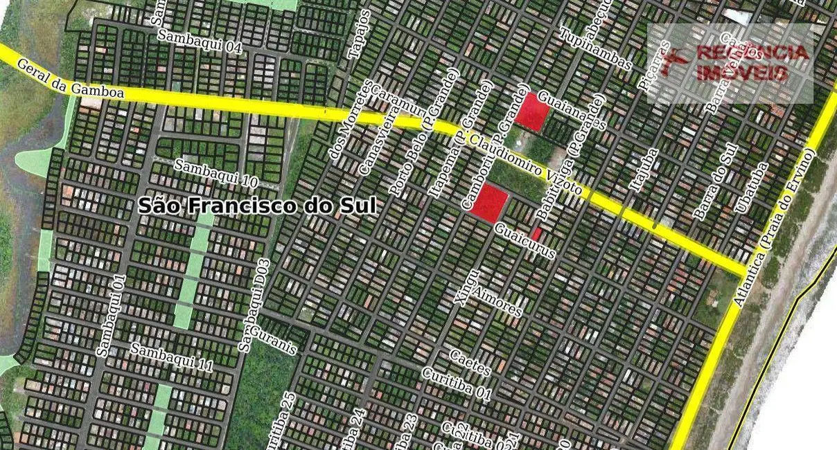 Foto 4 de Terreno / Lote à venda, 600m2 em Sao Francisco Do Sul - SC