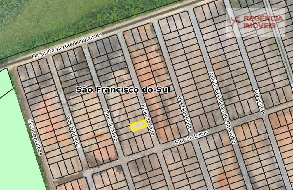 Foto 1 de Terreno / Lote à venda, 360m2 em Sao Francisco Do Sul - SC