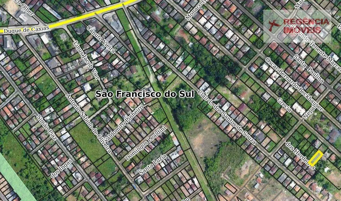 Foto 3 de Terreno / Lote à venda, 424m2 em Sao Francisco Do Sul - SC