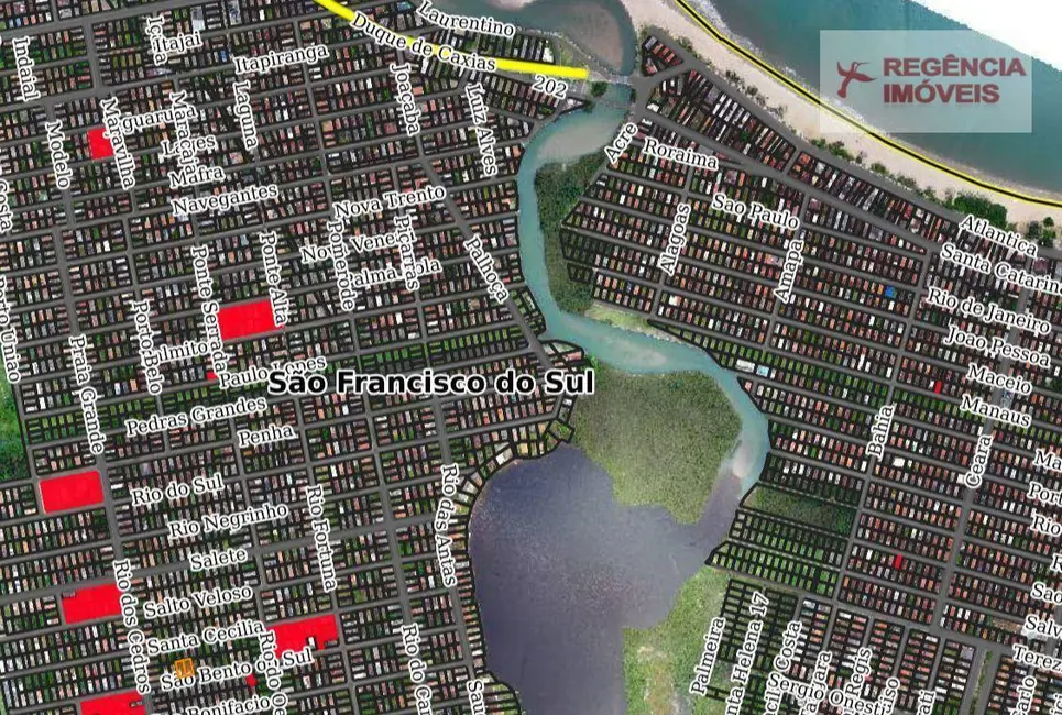 Terreno / Lote à venda, 300m2 em Sao Francisco Do Sul - SC - imagem 3 Foto 3 de Terreno / Lote à venda, 300m2 em Sao Francisco Do Sul - SC