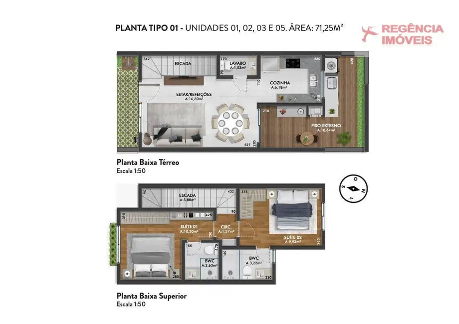 Foto 6 de Casa com 2 quartos à venda, 80m2 em Ubatuba, Sao Francisco Do Sul - SC