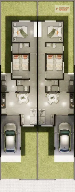 Foto 9 de Casa de Condomínio com 2 quartos à venda, 65m2 em Sao Francisco Do Sul - SC