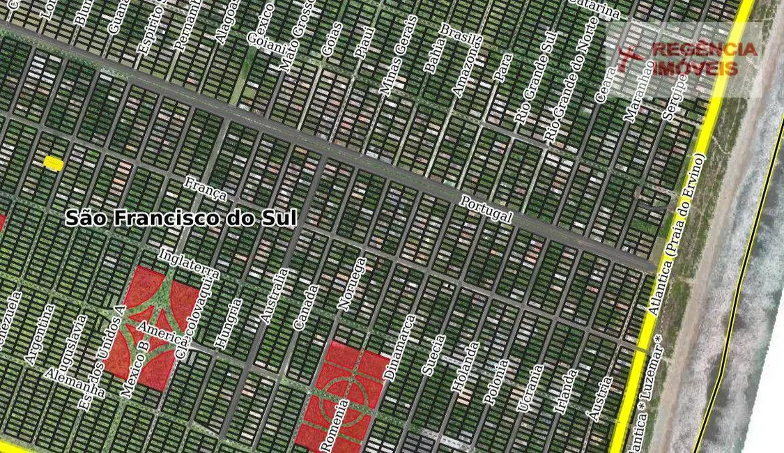 Foto 4 de Terreno / Lote à venda, 360m2 em Sao Francisco Do Sul - SC