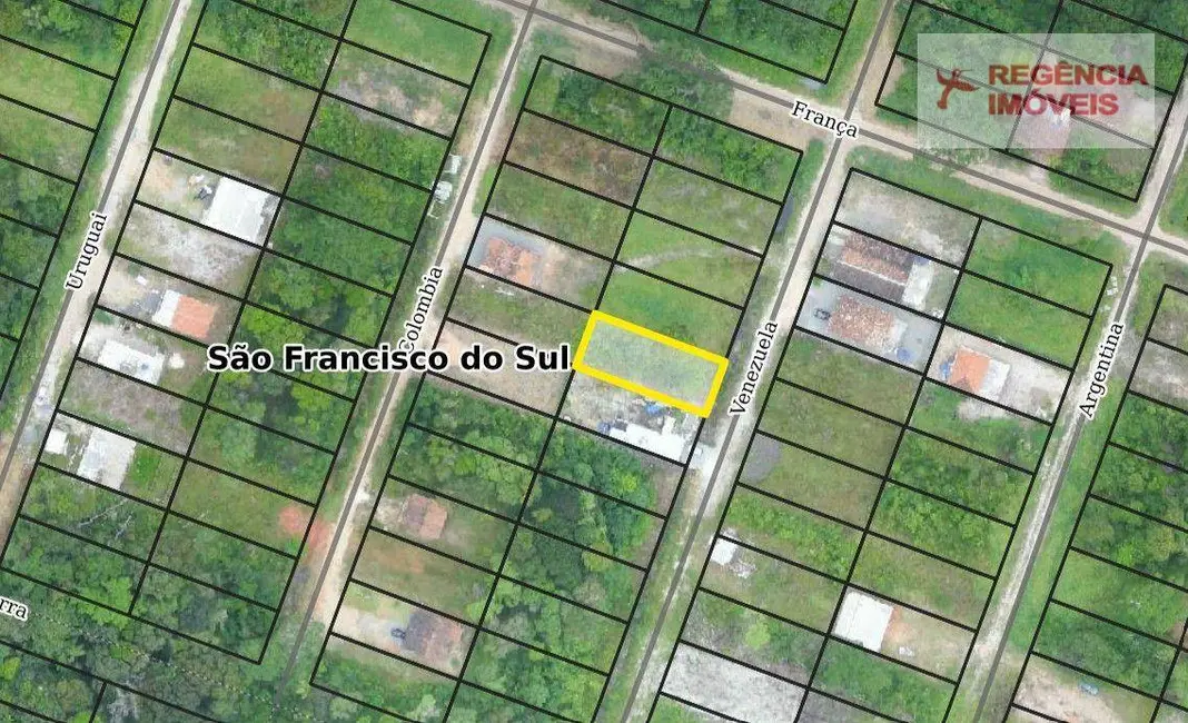 Foto 3 de Terreno / Lote à venda, 360m2 em Sao Francisco Do Sul - SC