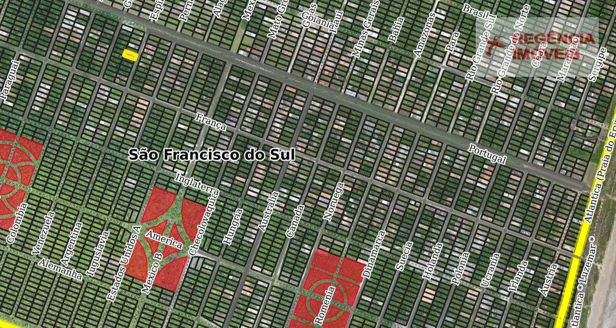 Foto 3 de Terreno / Lote à venda, 360m2 em Sao Francisco Do Sul - SC