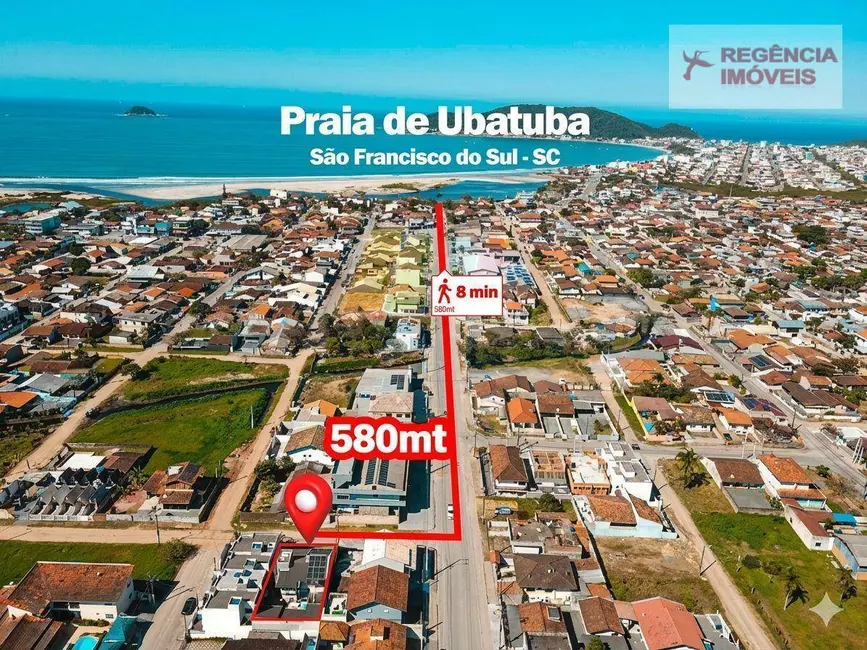 Foto 9 de Casa com 4 quartos à venda e para alugar, 312m2 em Ubatuba, Sao Francisco Do Sul - SC