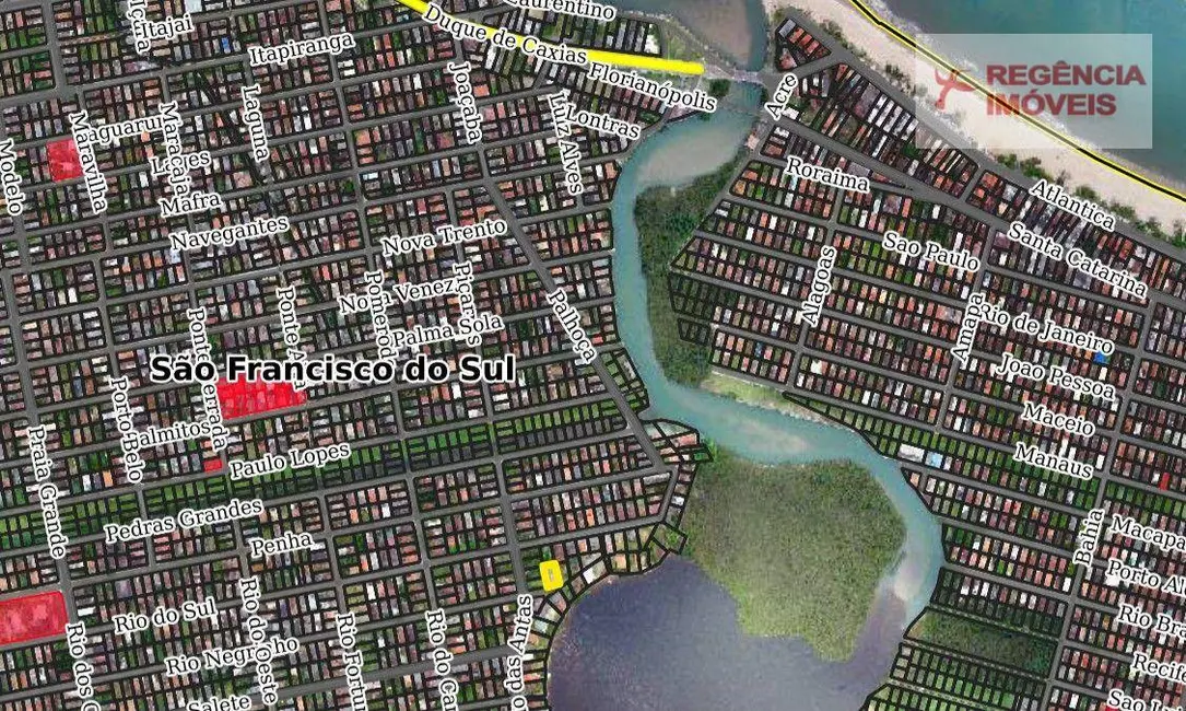 Foto 3 de Terreno / Lote à venda, 375m2 em Sao Francisco Do Sul - SC
