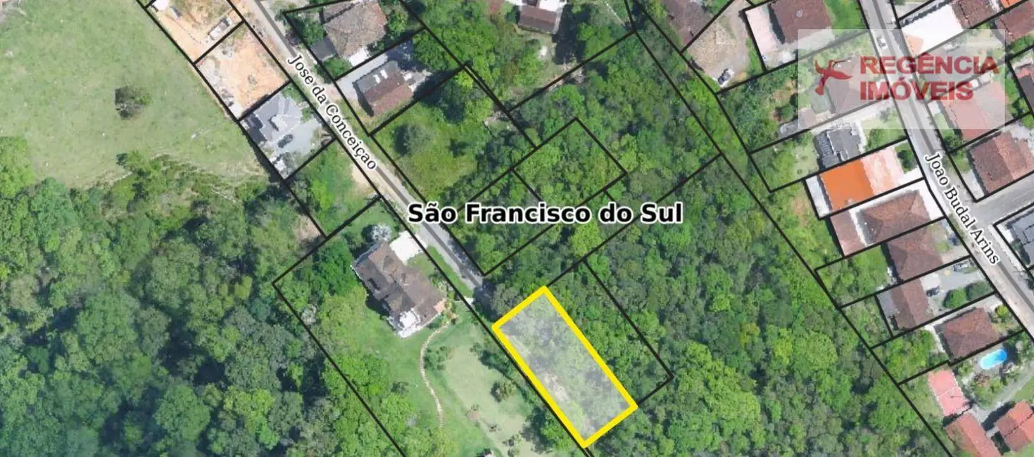 Foto 3 de Terreno / Lote à venda, 680m2 em Sao Francisco Do Sul - SC