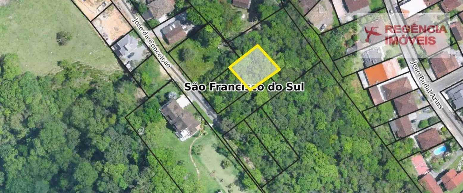 Foto 2 de Terreno / Lote à venda, 440m2 em Sao Francisco Do Sul - SC