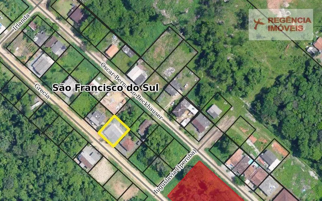 Foto 8 de Terreno / Lote à venda, 360m2 em Ubatuba, Sao Francisco Do Sul - SC