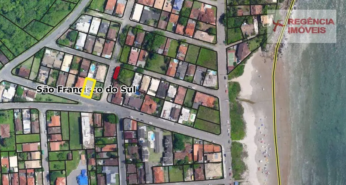 Terreno / Lote à venda, 312m2 em Ubatuba, Sao Francisco Do Sul - SC - imagem 2 Foto 2 de Terreno / Lote à venda, 312m2 em Ubatuba, Sao Francisco Do Sul - SC