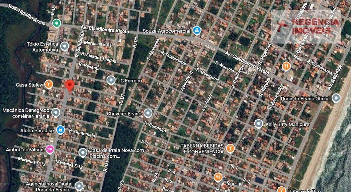 Foto 2 de Terreno / Lote à venda, 360m2 em Sao Francisco Do Sul - SC