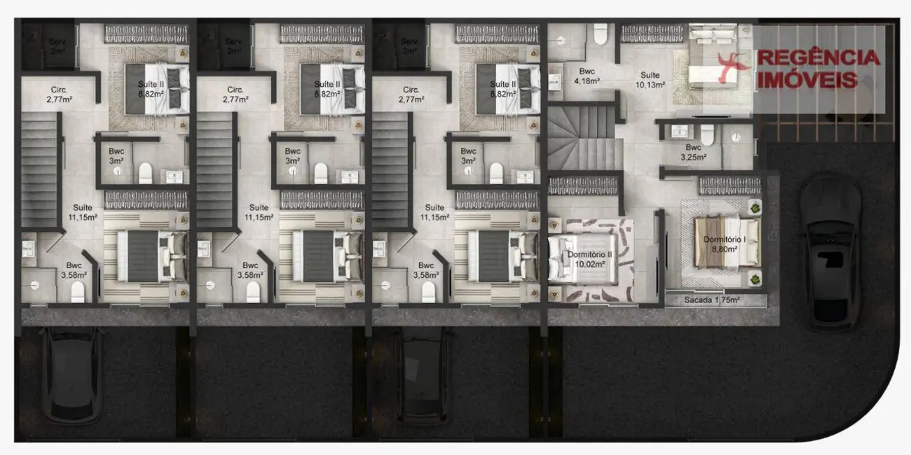 Foto 9 de Casa de Condomínio com 2 quartos à venda, 70m2 em Sao Francisco Do Sul - SC