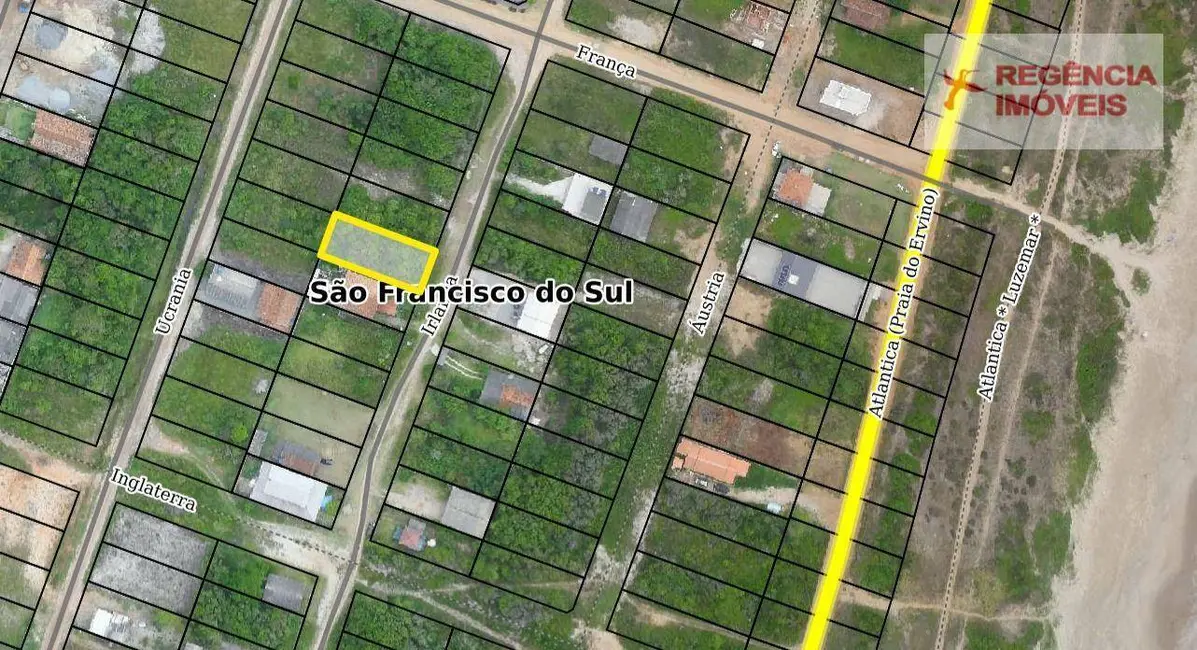 Terreno / Lote à venda, 360m2 em Sao Francisco Do Sul - SC - imagem 6 Foto 6 de Terreno / Lote à venda, 360m2 em Sao Francisco Do Sul - SC