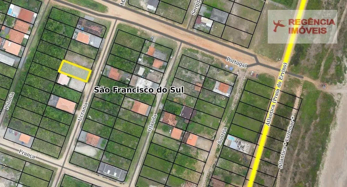 Terreno / Lote à venda, 360m2 em Sao Francisco Do Sul - SC - imagem 6 Foto 6 de Terreno / Lote à venda, 360m2 em Sao Francisco Do Sul - SC