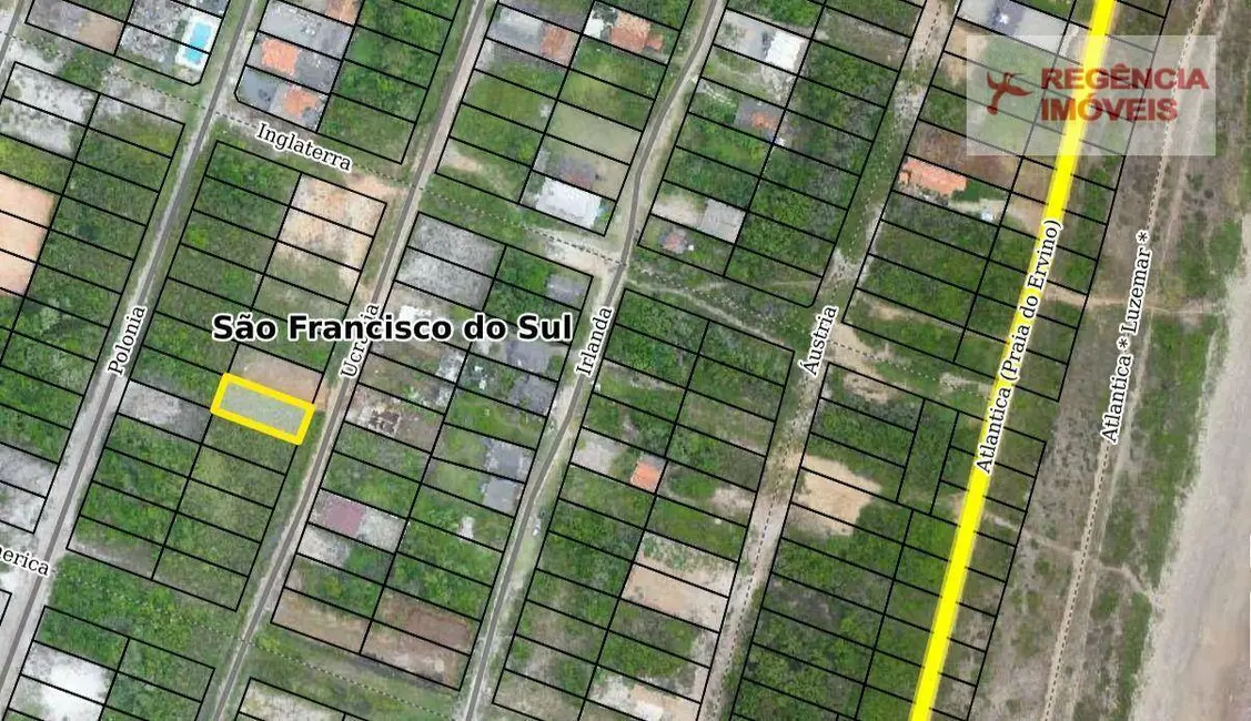 Foto 5 de Terreno / Lote à venda, 360m2 em Sao Francisco Do Sul - SC