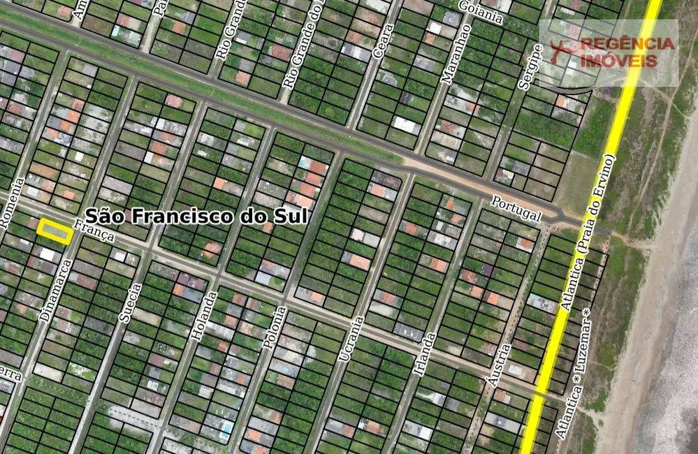 Terreno / Lote à venda, 360m2 em Sao Francisco Do Sul - SC - imagem 7 Foto 7 de Terreno / Lote à venda, 360m2 em Sao Francisco Do Sul - SC