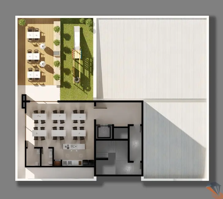 Apartamento com 2 quartos à venda, 106m2 em Centro, Biguacu - SC - imagem 5 Foto 5 de Apartamento com 2 quartos à venda, 106m2 em Centro, Biguacu - SC