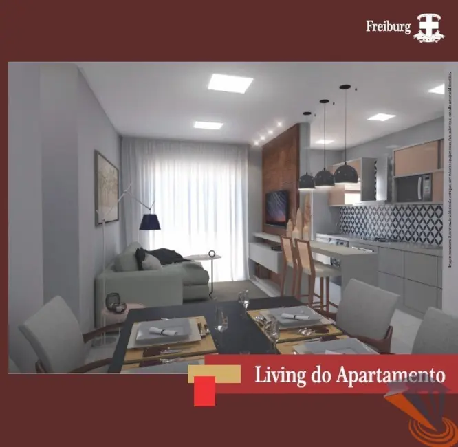 Foto 6 de Apartamento com 3 quartos à venda, 91m2 em Barreiros, Sao Jose - SC