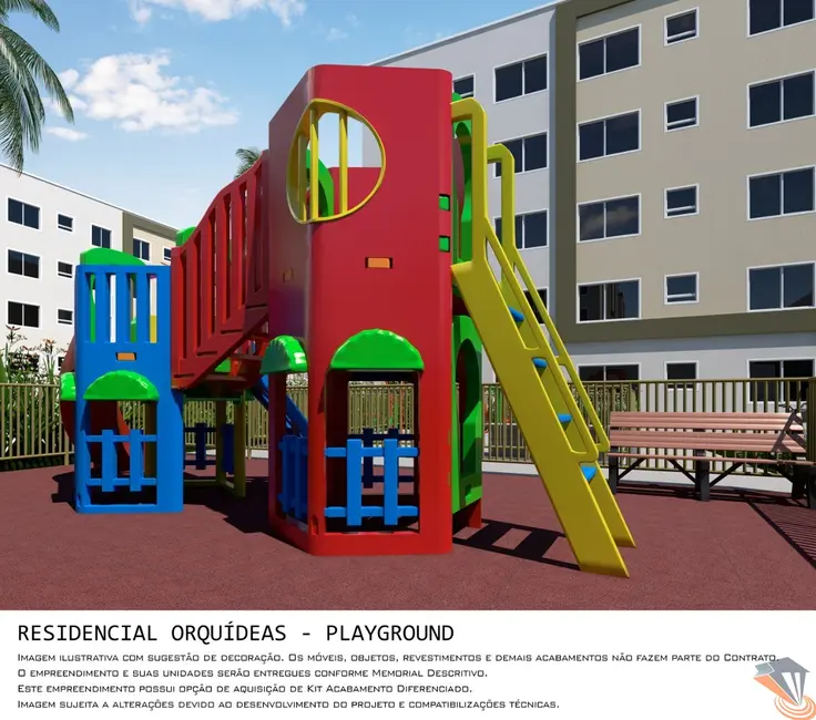 Foto 9 de Apartamento com 2 quartos à venda, 44m2 em Bela Vista, Palhoca - SC