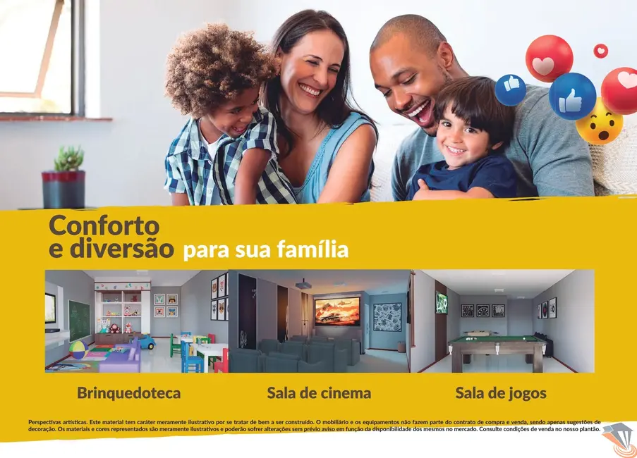 Apartamento com 2 quartos à venda, 67m2 em Fundos, Biguacu - SC - imagem 4 Foto 4 de Apartamento com 2 quartos à venda, 67m2 em Fundos, Biguacu - SC