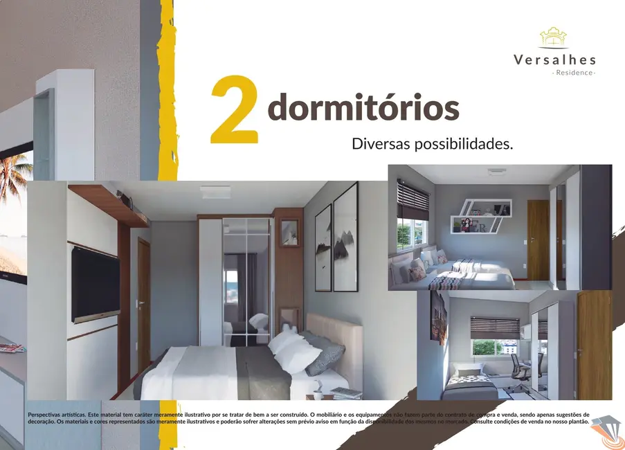 Apartamento com 2 quartos à venda, 53m2 em Fundos, Biguacu - SC - imagem 3 Foto 3 de Apartamento com 2 quartos à venda, 53m2 em Fundos, Biguacu - SC