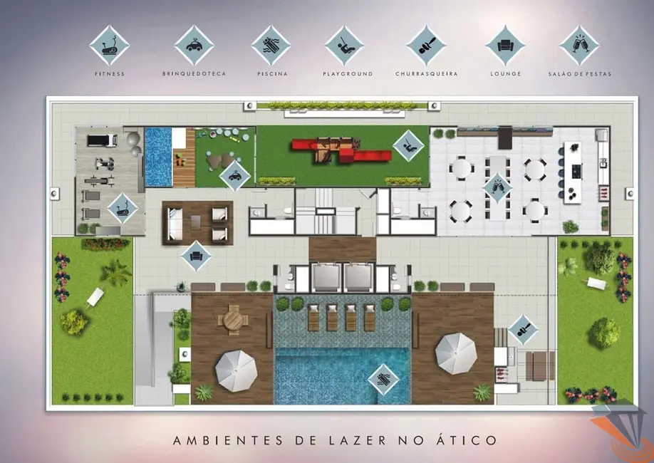 Apartamento com 2 quartos à venda, 110m2 em Campinas, Sao Jose - SC - imagem 8 Foto 8 de Apartamento com 2 quartos à venda, 110m2 em Campinas, Sao Jose - SC