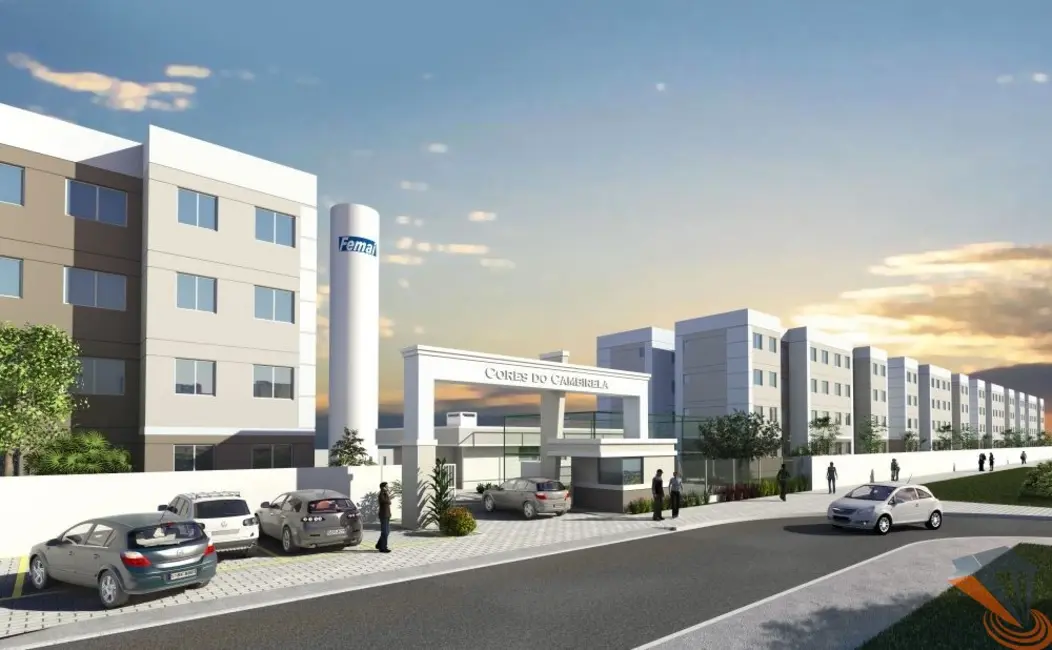 Foto 3 de Apartamento com 2 quartos à venda, 45m2 em Nova Palhoça, Palhoca - SC