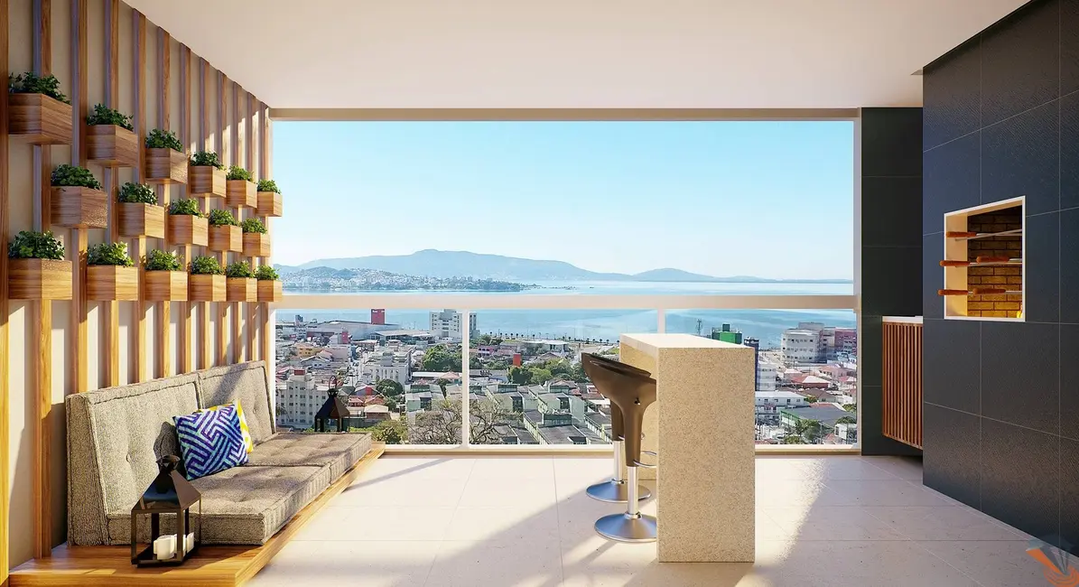 Foto 3 de Apartamento com 2 quartos à venda, 83m2 em Praia Comprida, Sao Jose - SC