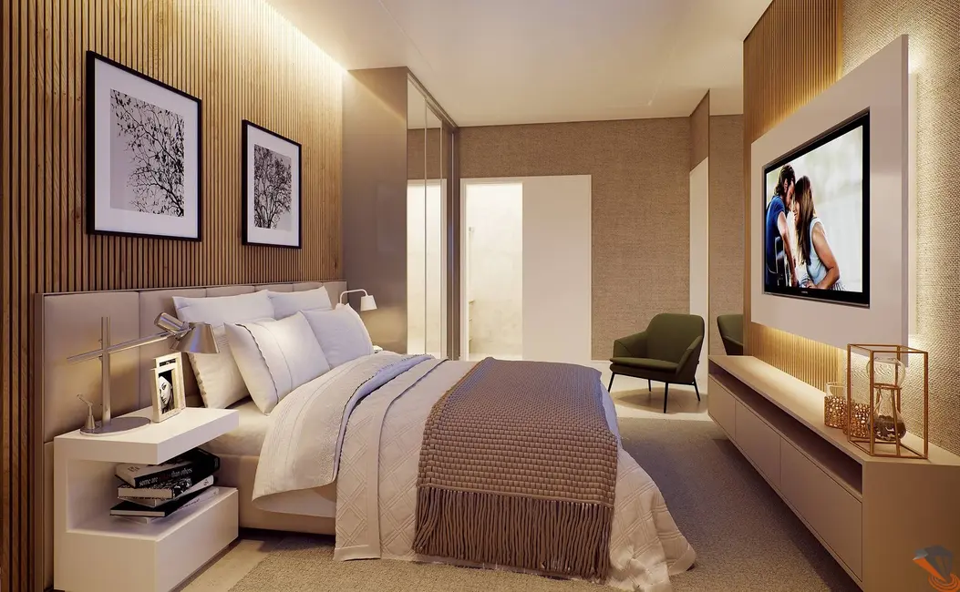 Foto 4 de Apartamento com 2 quartos à venda, 74m2 em Praia Comprida, Sao Jose - SC