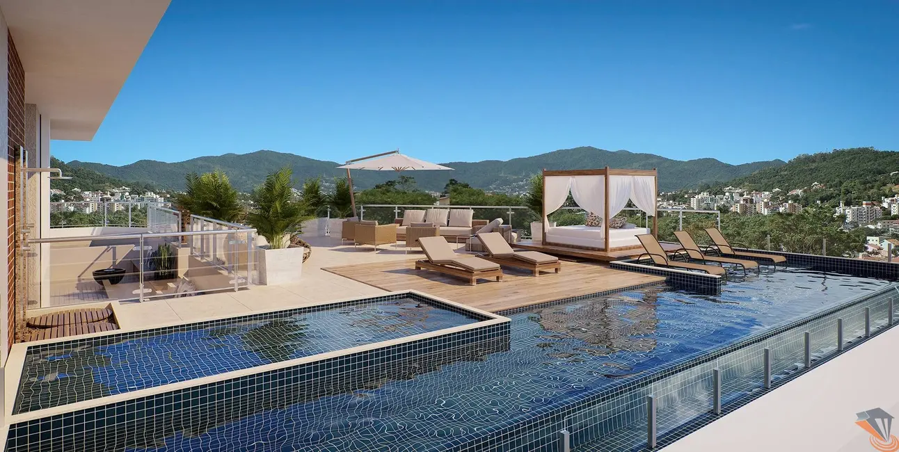 Foto 6 de Apartamento com 2 quartos à venda, 104m2 em Praia Comprida, Sao Jose - SC